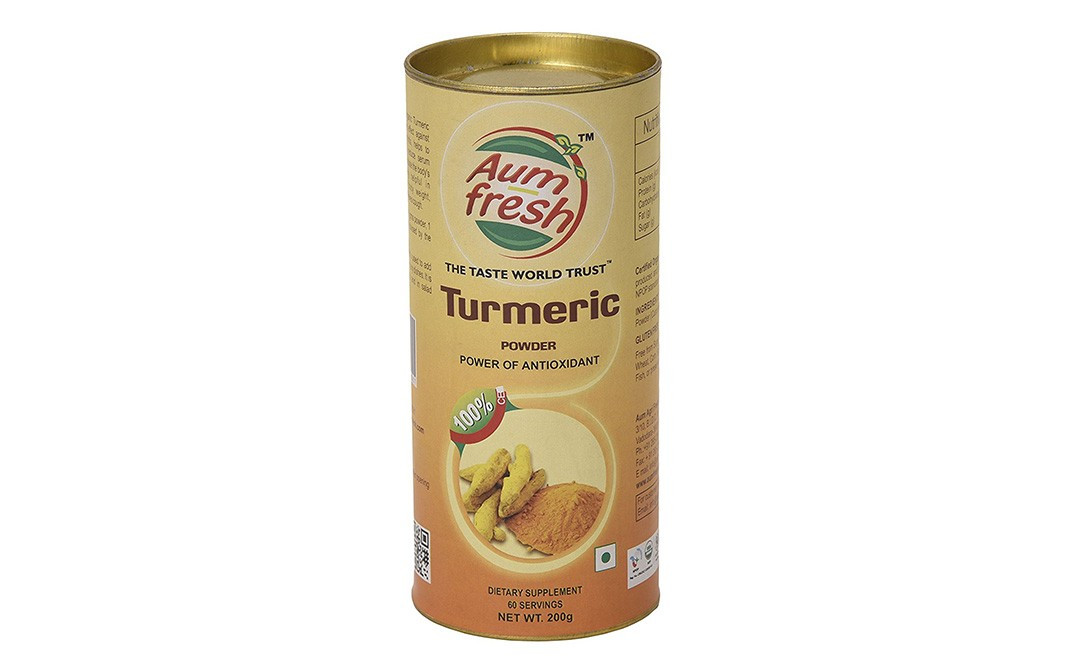 Aum Fresh Turmeric Powder    Tin  200 grams